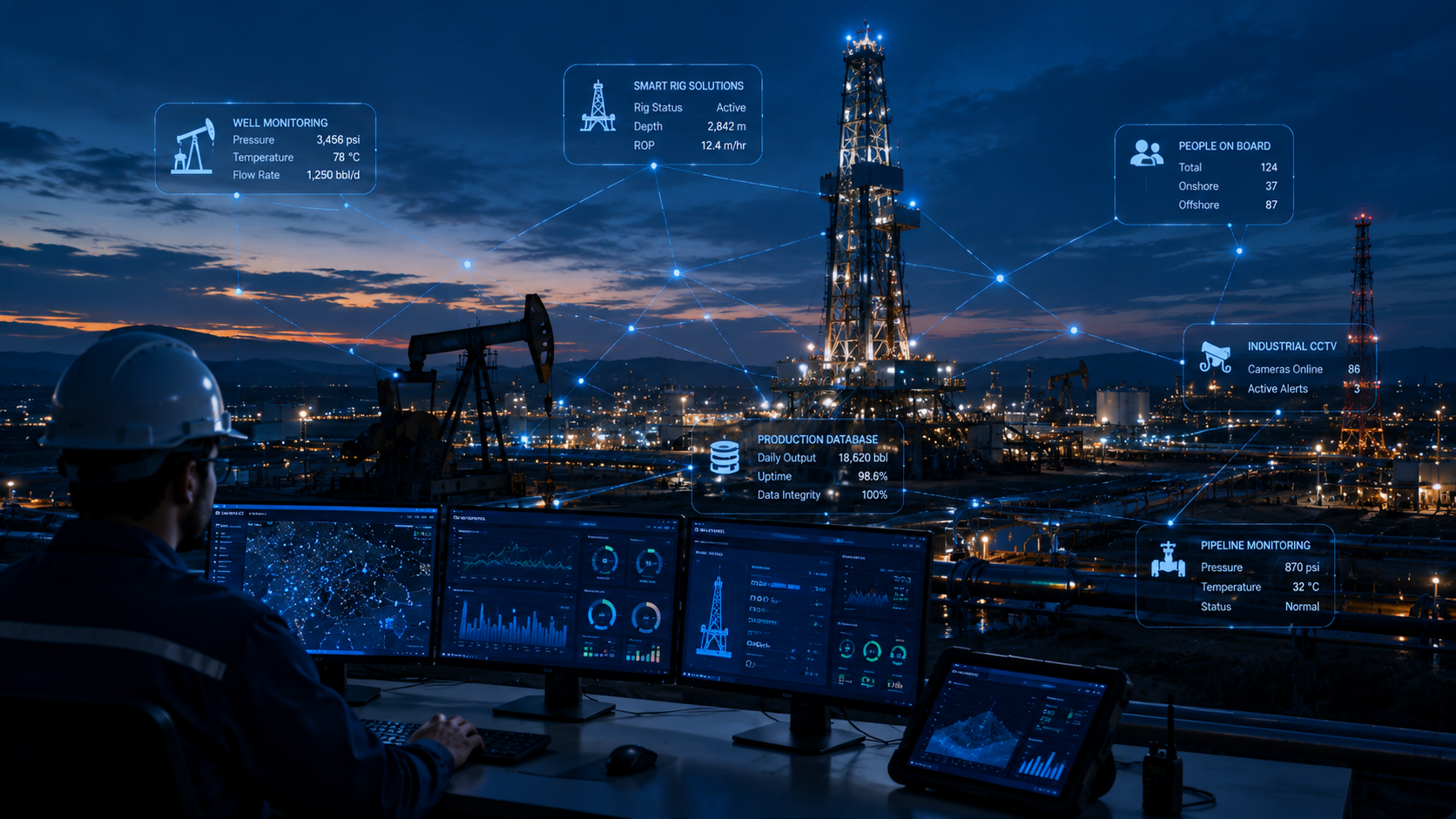 Wellhead monitoring system