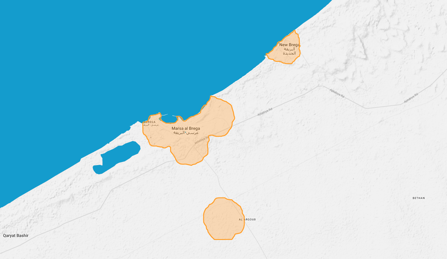 Brega residential Wi‑Fi coverage map